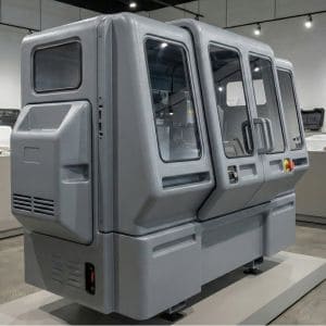 戶外工業機櫃與設備外殼厚板真空成型示意圖